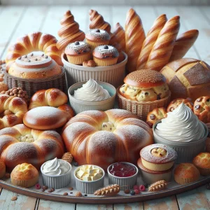 Breakfast Bread Tray