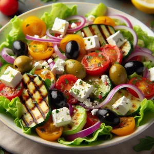 Mediterranean Grilled Vegetable Salad