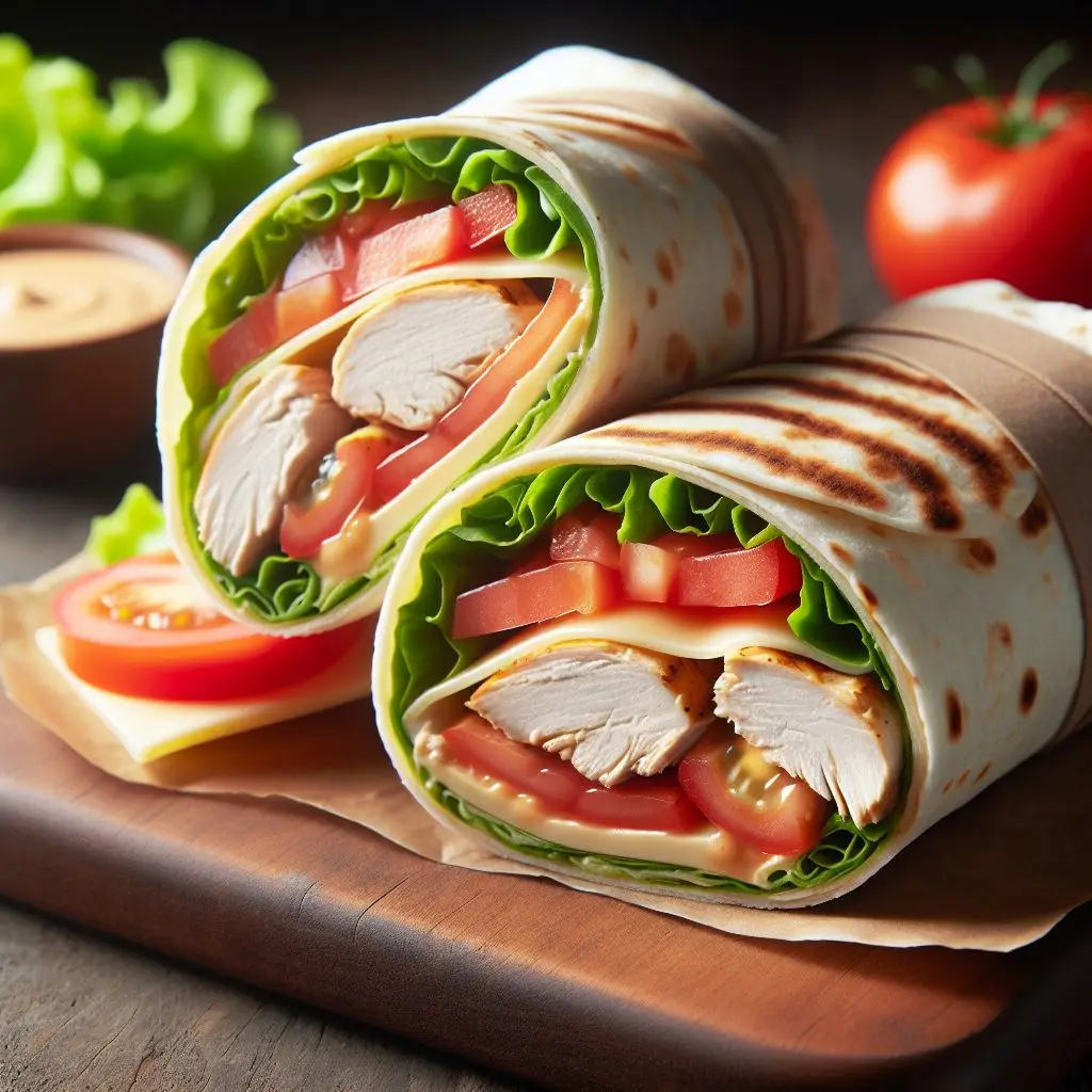 Grilled Chicken Wrap