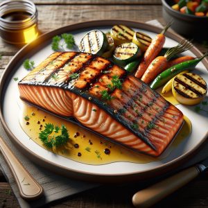 Mesquite Grilled Salmon