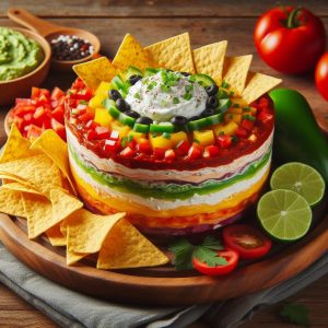 seven layer dip