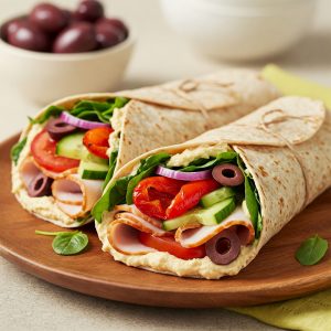 aegan turkey wrap