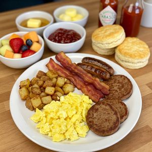 hot breakfast buffet