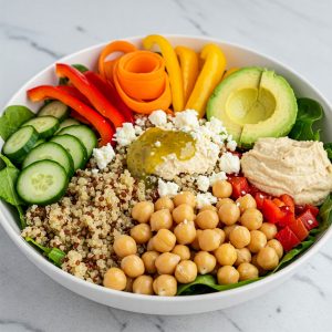 mediterranean power bowl