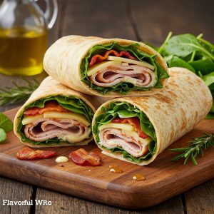 turkey blt wrap