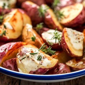 Herb & Garlic Roasted Red Potatoes